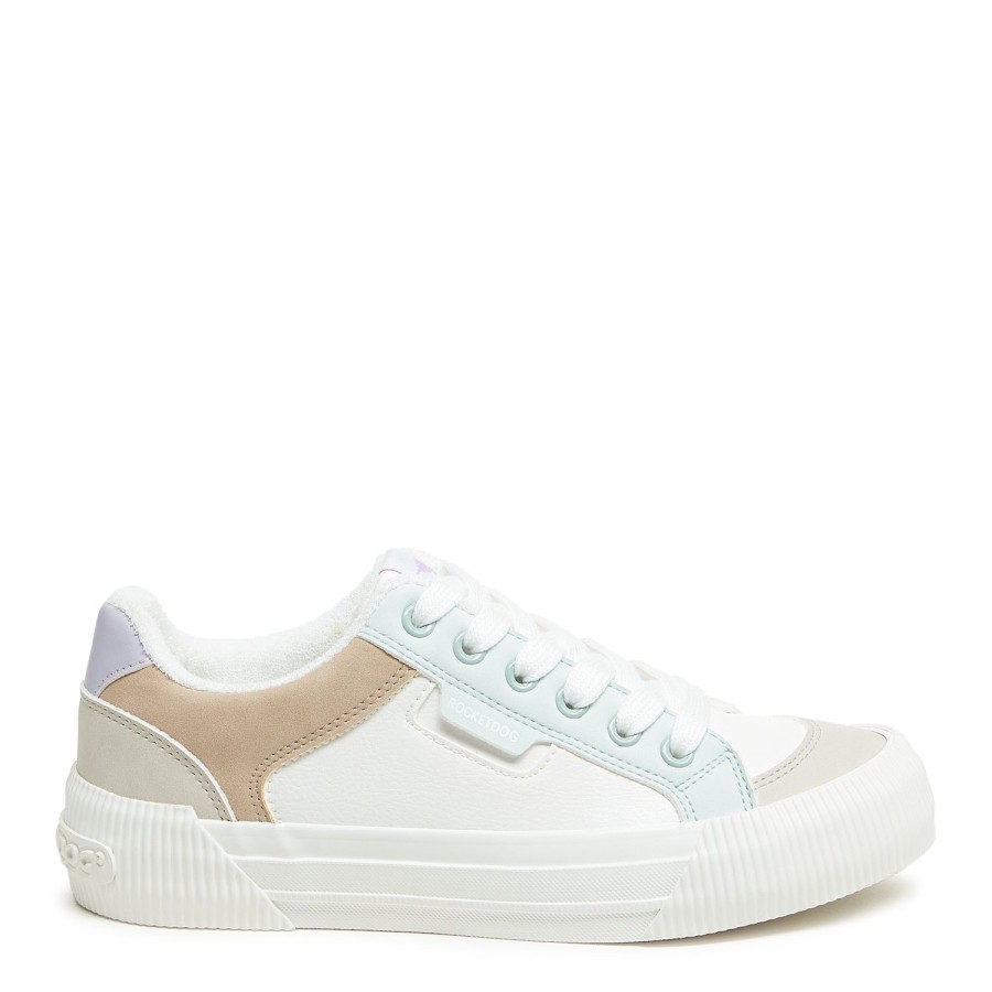 Sneakers Rocket Dog | Cheery White Color Block Sneaker