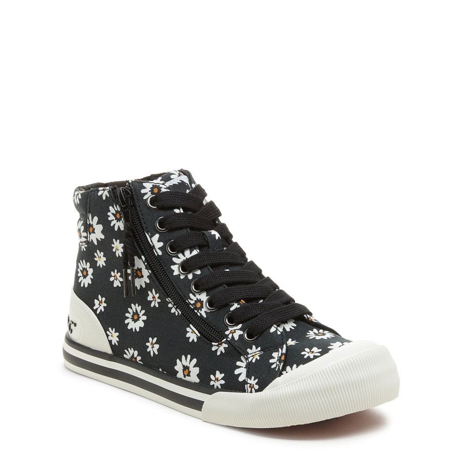 Sneakers Rocket Dog | Jazzin Daisy Black High Top Sneaker