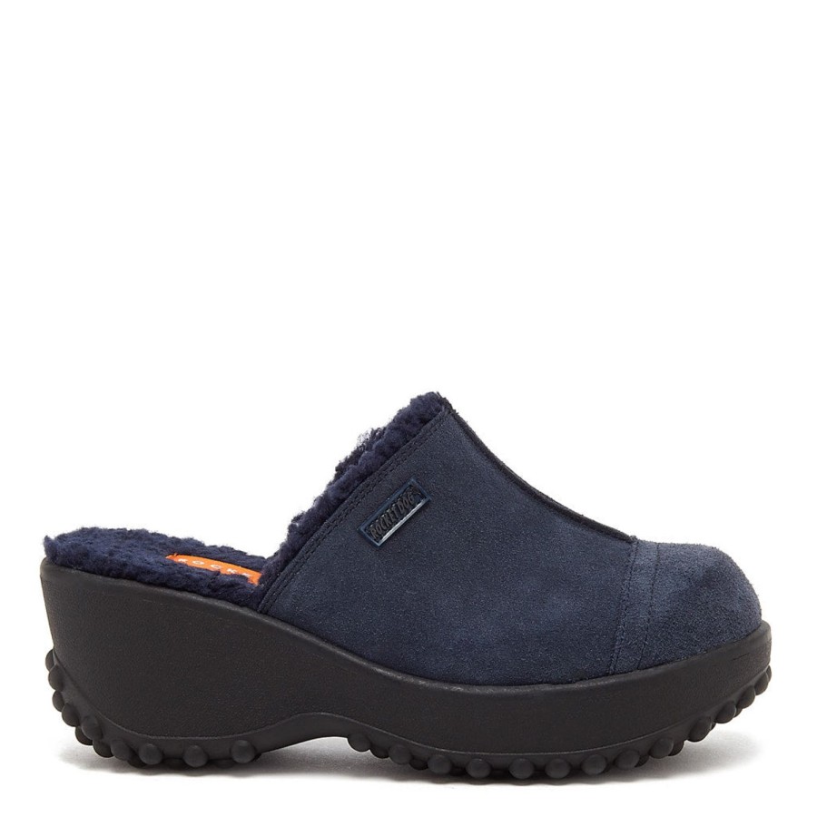 Casuals Rocket Dog | Fran Navy Suede Clog