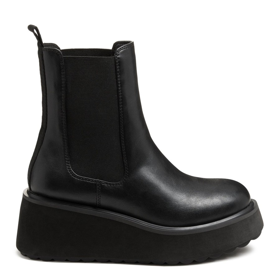 Boots Rocket Dog | Rocket Dog® Heyday All Black Platform Chelsea Boot