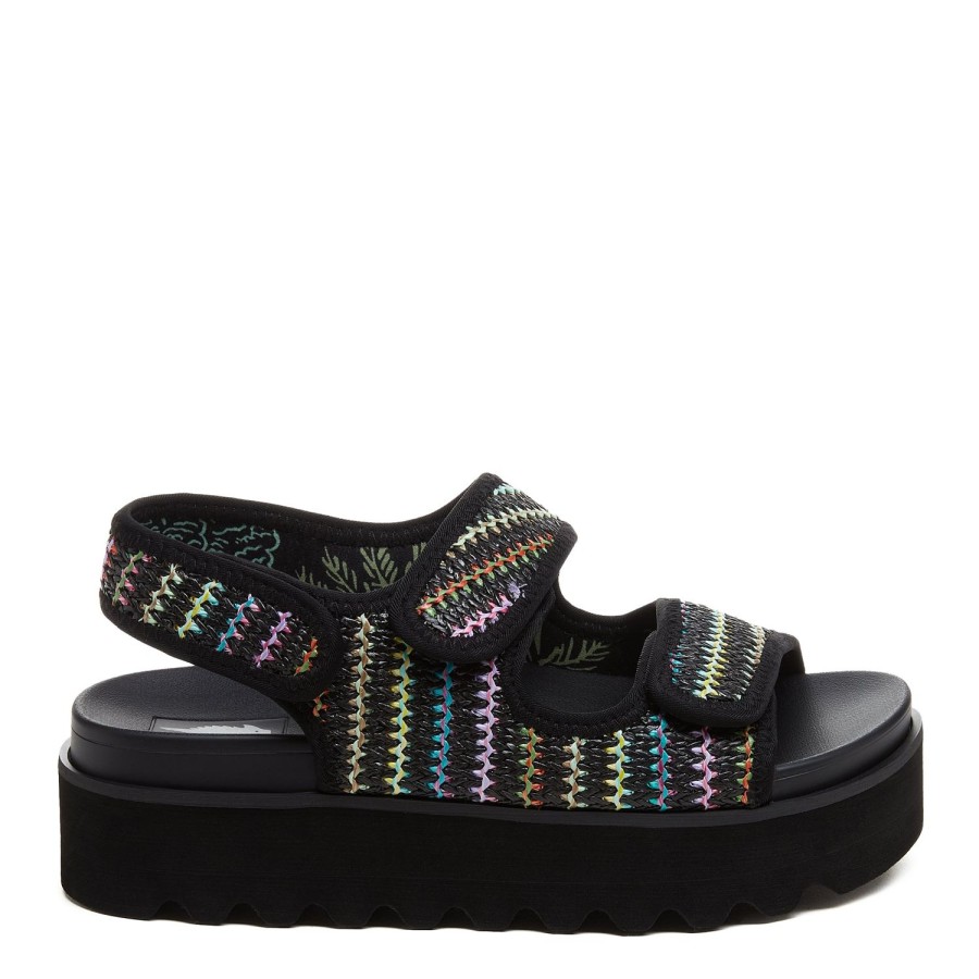 Sandals Rocket Dog | Rocket Dog'S Balmy Black Multi Sandal