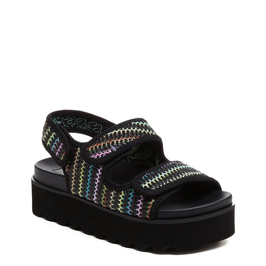 Sandals Rocket Dog | Rocket Dog'S Balmy Black Multi Sandal