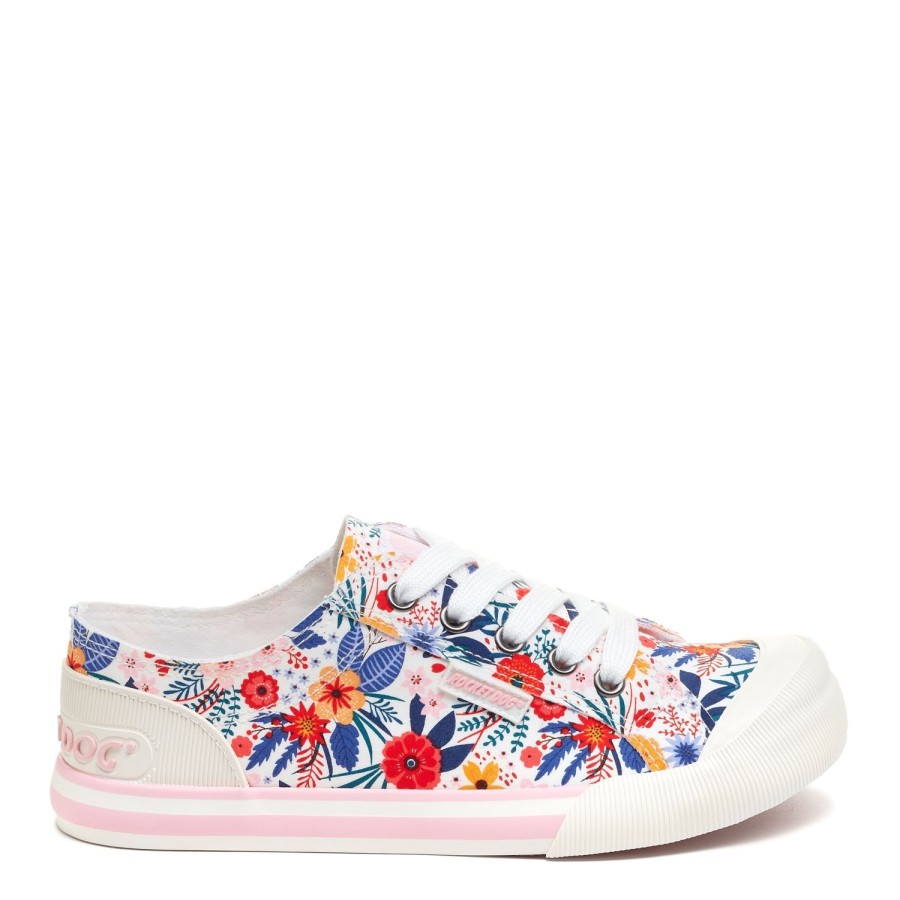 Sneakers Rocket Dog | Jazzin Bright Floral White Sneaker