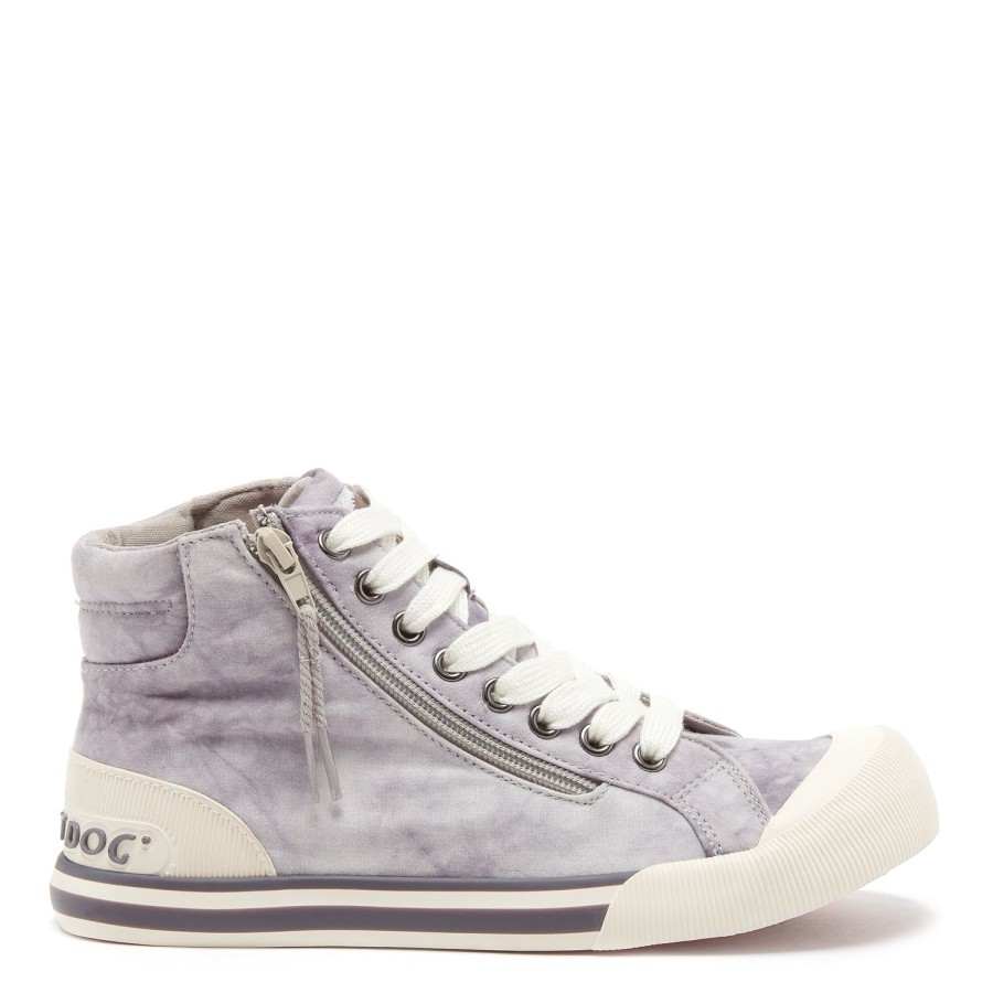 Sneakers Rocket Dog | Jazzin Grey Tie-Dye High Top Sneaker