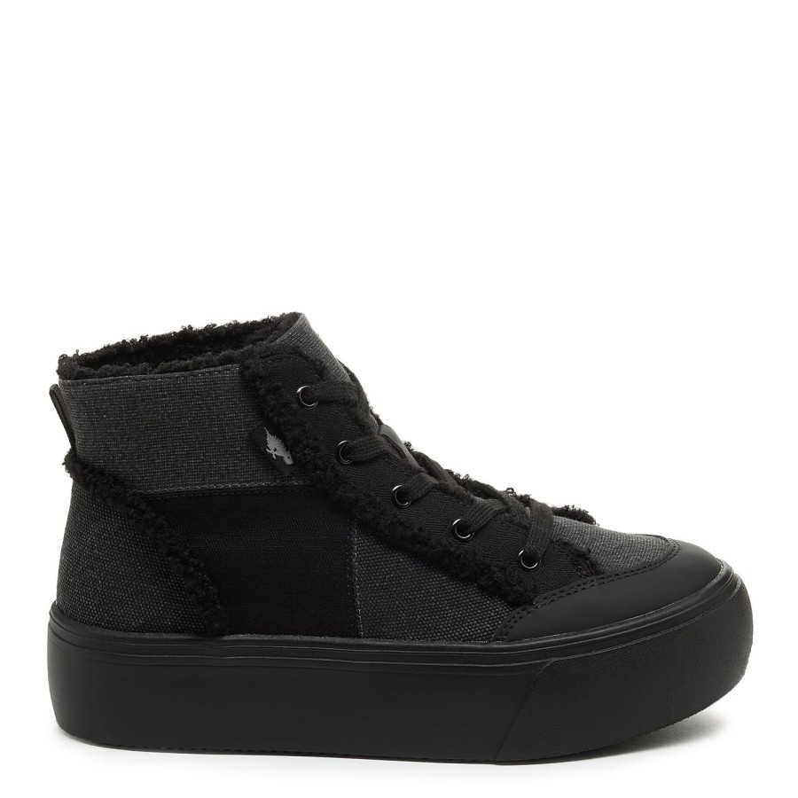 Sneakers Rocket Dog | Rocket Dog® Flair Black Patchwork Platform Sneaker