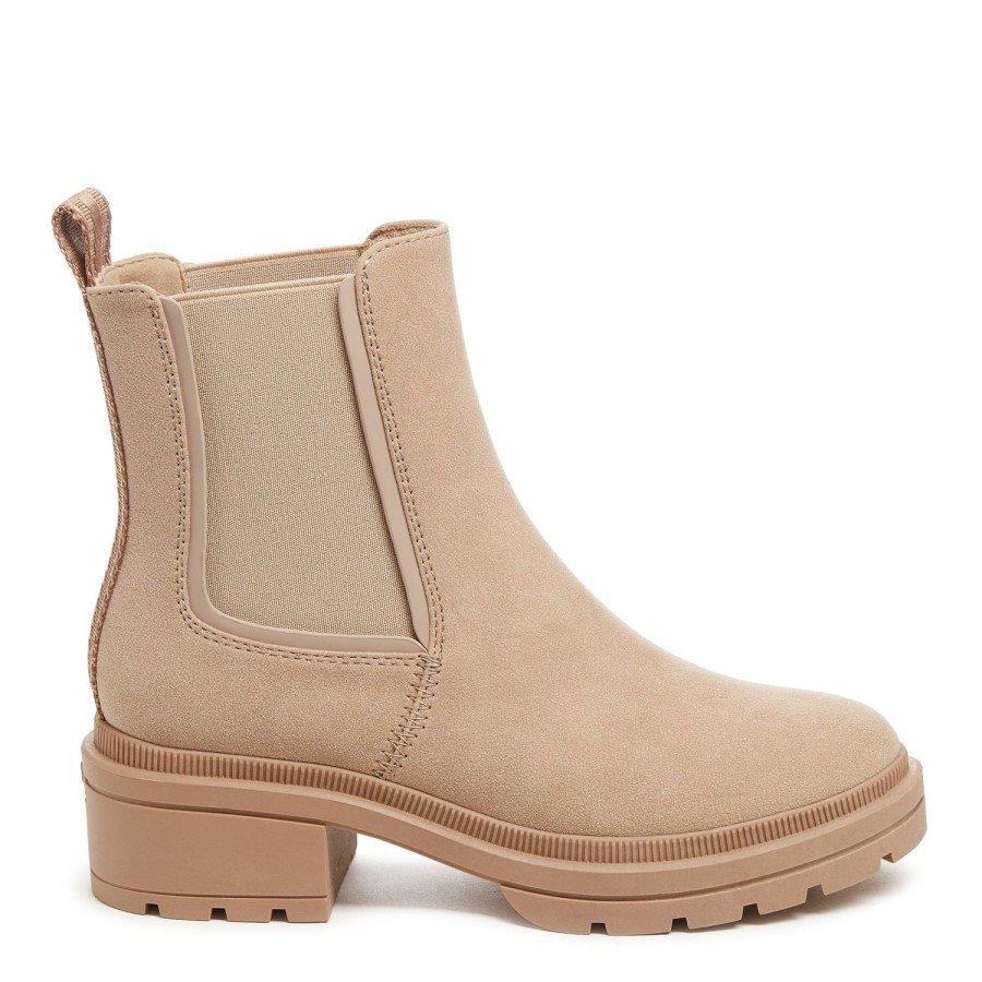 Boots Rocket Dog | Women'S Iggie Light Taupe Chelsea Boot By Rocketdog