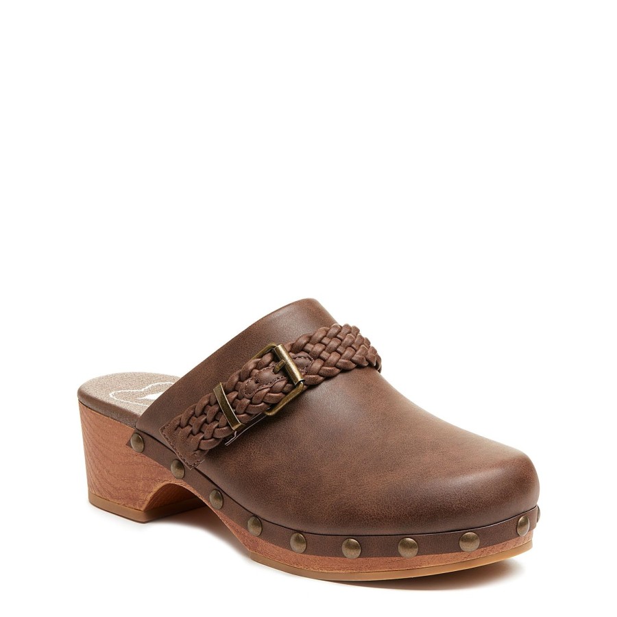 Casuals Rocket Dog | Klick Brown Clog