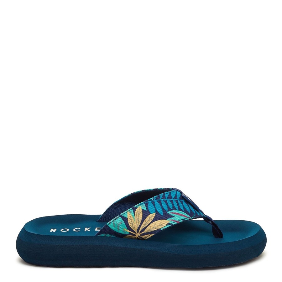 Flip Flops Rocket Dog | Spotlight Navy Palm Flip Flop