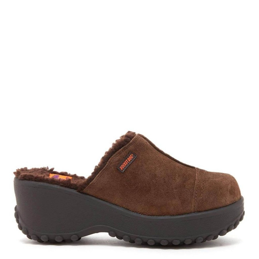 Casuals Rocket Dog | Fran Nubuck Women'S Clogs | Best Seller