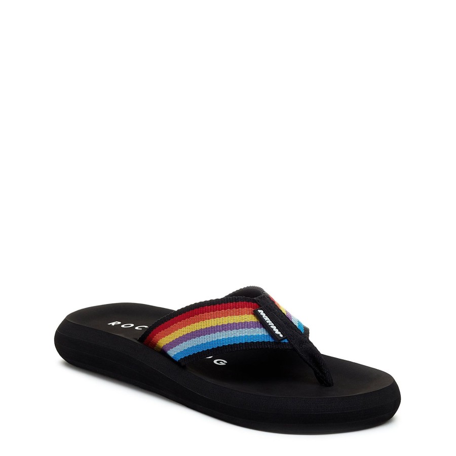 Flip Flops Rocket Dog | Rocket Dog® Women'S Spotlight Rainbow Flip Flop