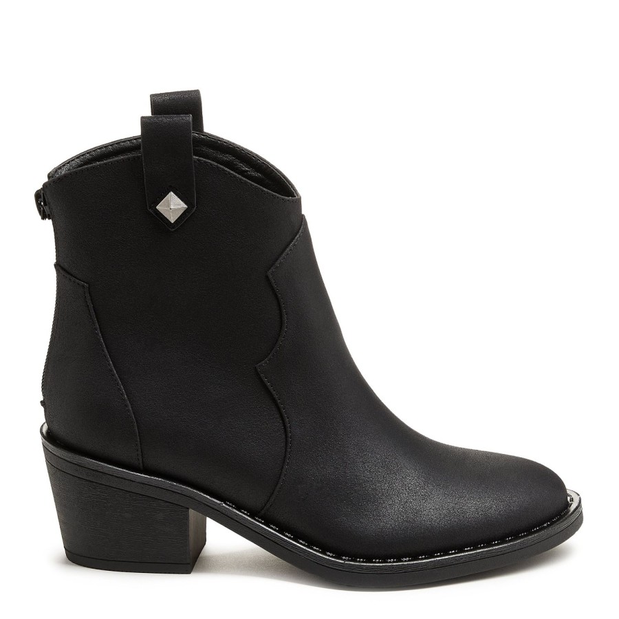 Boots Rocket Dog | Rocket Dog® Yolanda Black Western Booties: Sizzle In Style!