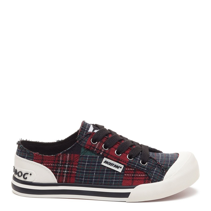 Sneakers Rocket Dog | Jazzin Green Plaid Sneaker