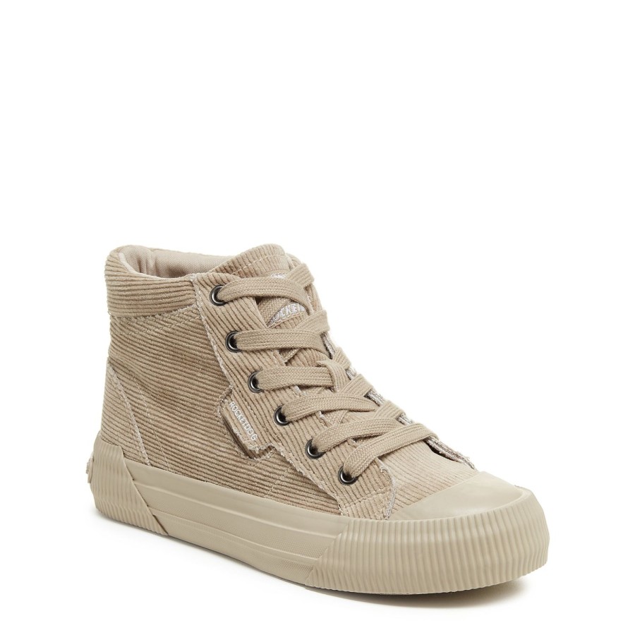 Sneakers Rocket Dog | Rocket Dog® Cheery Taupe Corduroy High Top Sneaker