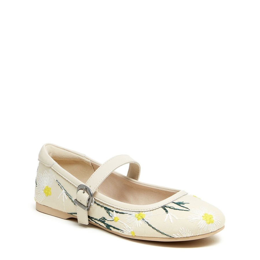 Casuals Rocket Dog | Emma Floral Embroidered Ballet Flat