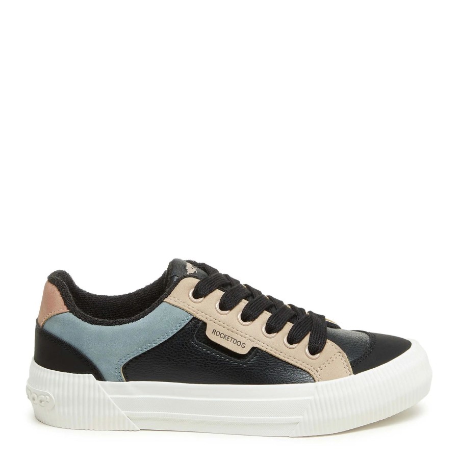 Sneakers Rocket Dog | Cheery Black Color Block Sneaker