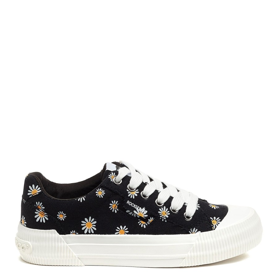 Sneakers Rocket Dog | Cheery Daisy Print Black Sneaker