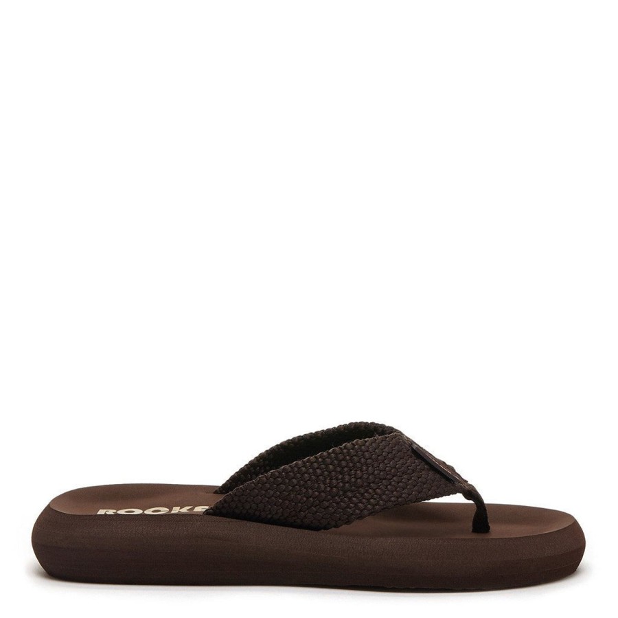 Classics Rocket Dog | Rocket Dog® Sunset Tribal Brown Flip Flop | Free Shipping Over $40